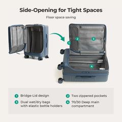Getaway 24" Check-in: Side-Opening